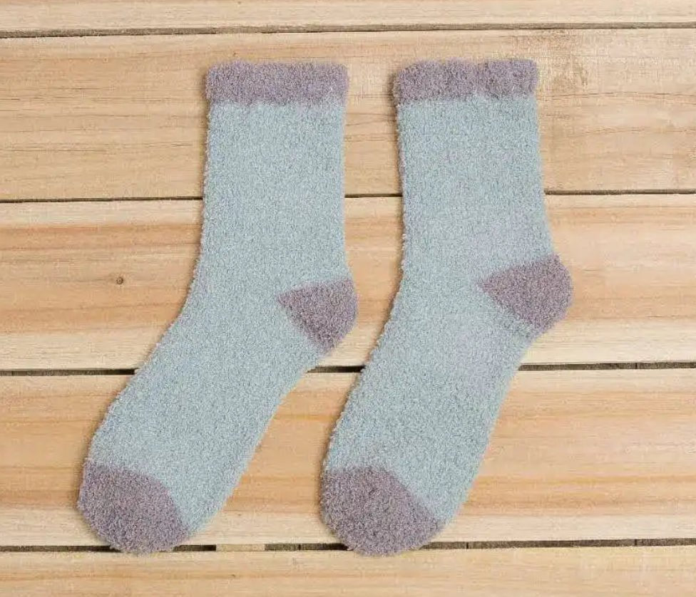 Fuzzy Fleece Socks - Bumble & Bleat Soapery