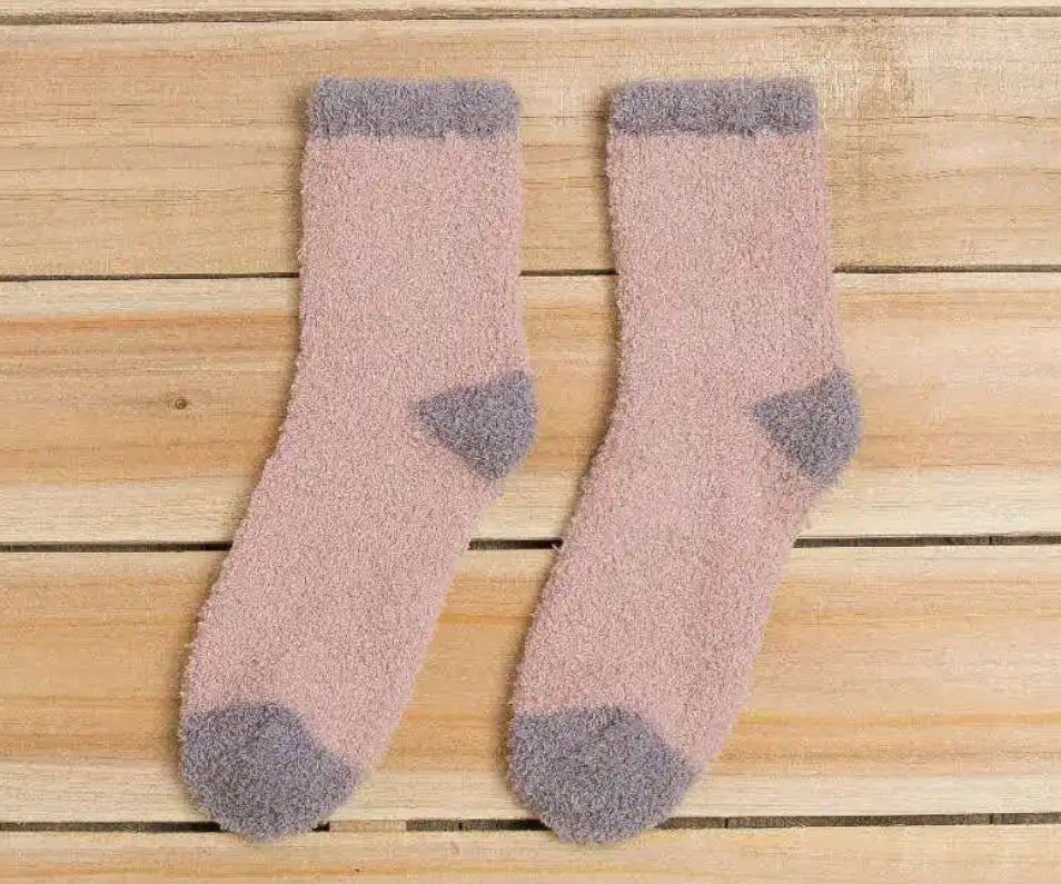 Fuzzy Fleece Socks - Bumble & Bleat Soapery