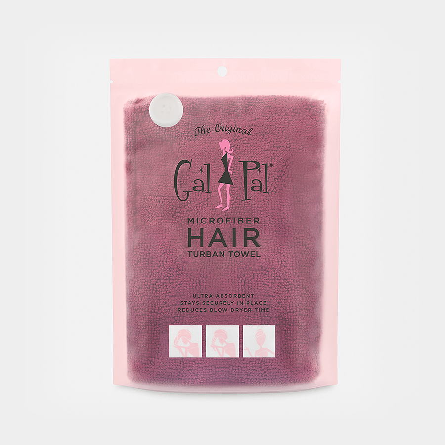 Gal Pal Microfiber Hair Turban Towel - Bumble & Bleat Soapery