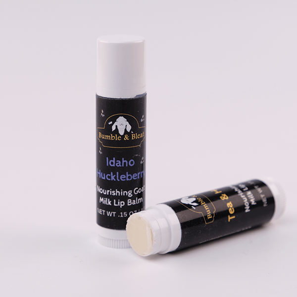Goat Milk Lip Balm - Idaho Huckleberry - Bumble & Bleat Soapery
