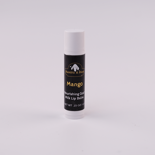 Goat Milk Lip Balm - Mango - Bumble & Bleat Soapery