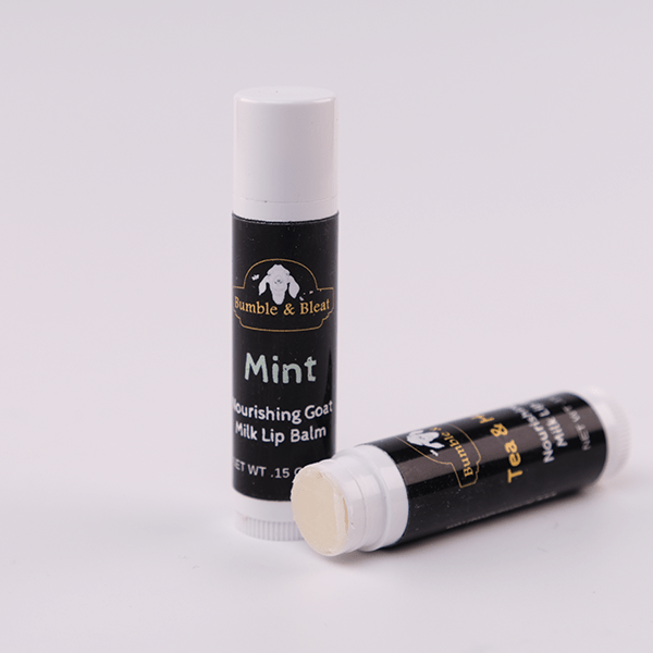 Goat Milk Lip Balm - Mint - Bumble & Bleat Soapery