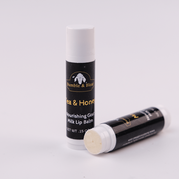 Goat Milk Lip Balm - Tea and Honey - Bumble & Bleat Soapery