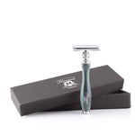 Haryali's Double Edge Safety Razor - Grey - Bumble & Bleat Soapery