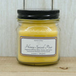 Honey Spiced Pear Beeswax Candles - Bumble & Bleat Soapery