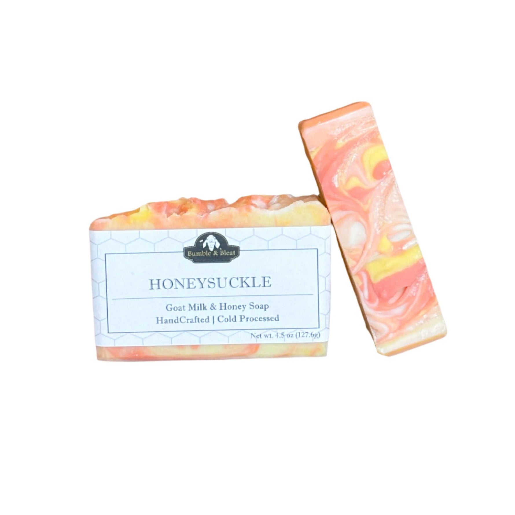 Honeysuckle Goat Milk & Honey Soap - Bumble & Bleat Soapery