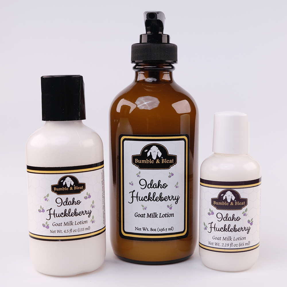 Idaho Huckleberry Goat Milk Lotion - Bumble & Bleat Soapery