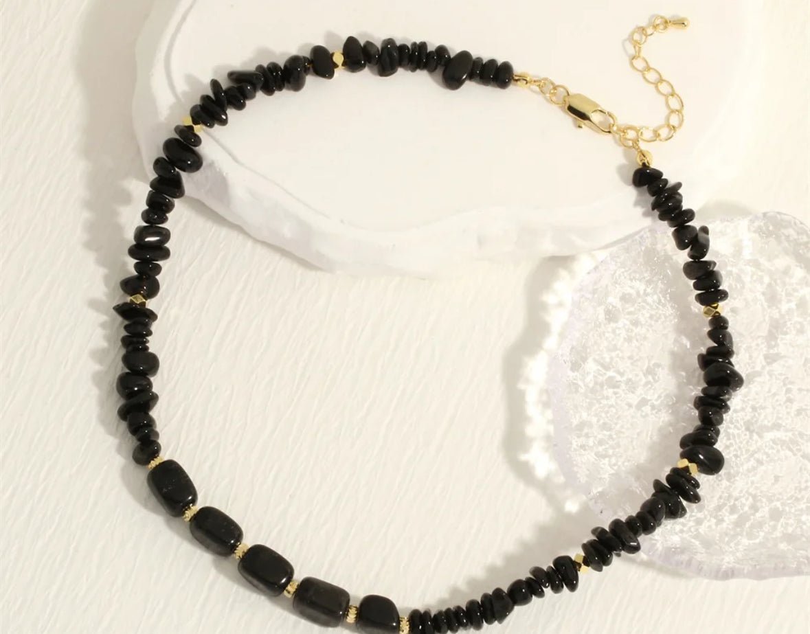 Irregular Cut Gemstone Necklaces - Bumble & Bleat Soapery