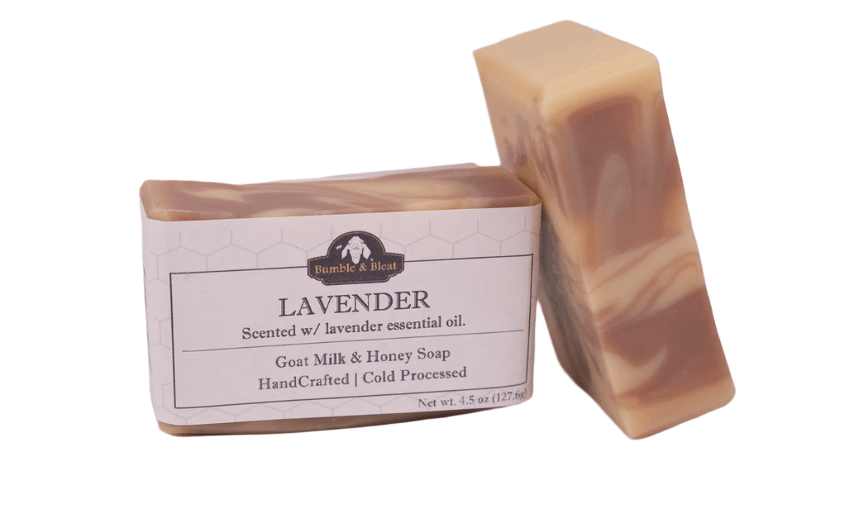 Lavender Bar Soap - Bumble & Bleat Soapery