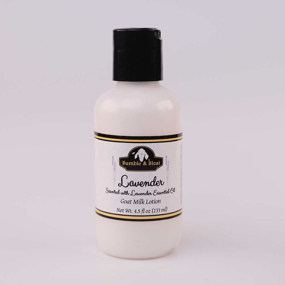 Lavender Goat Milk & Honey Lotion - Bumble & Bleat Soapery