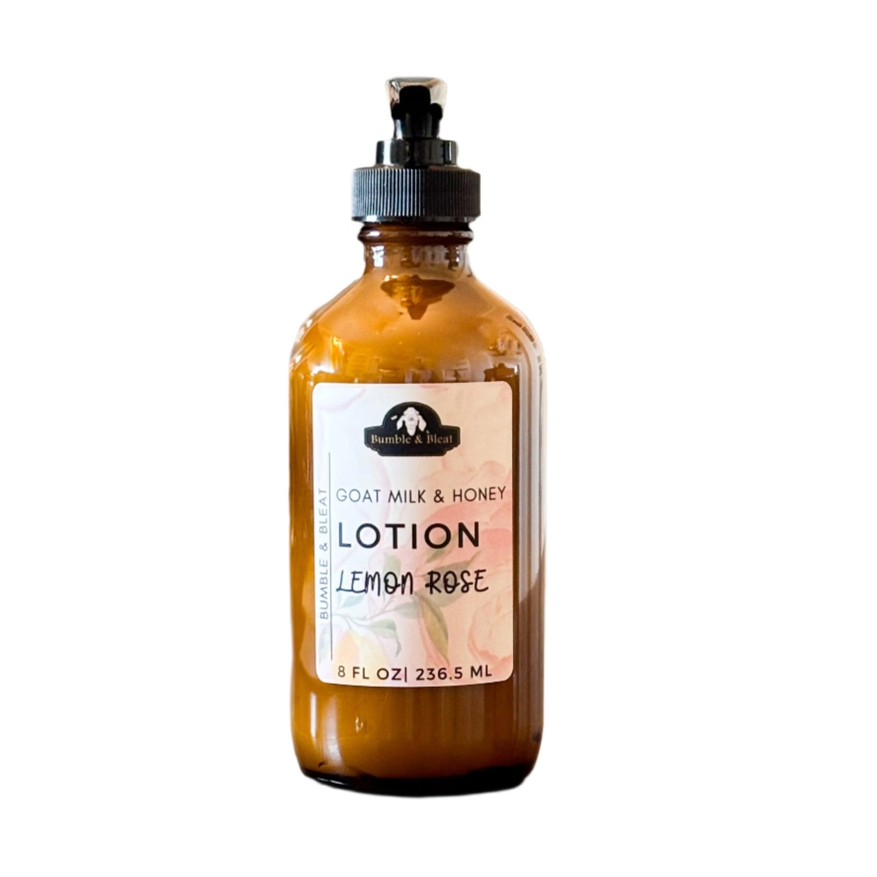 Lemon Rose Goat Milk & Honey Lotion - Bumble & Bleat Soapery
