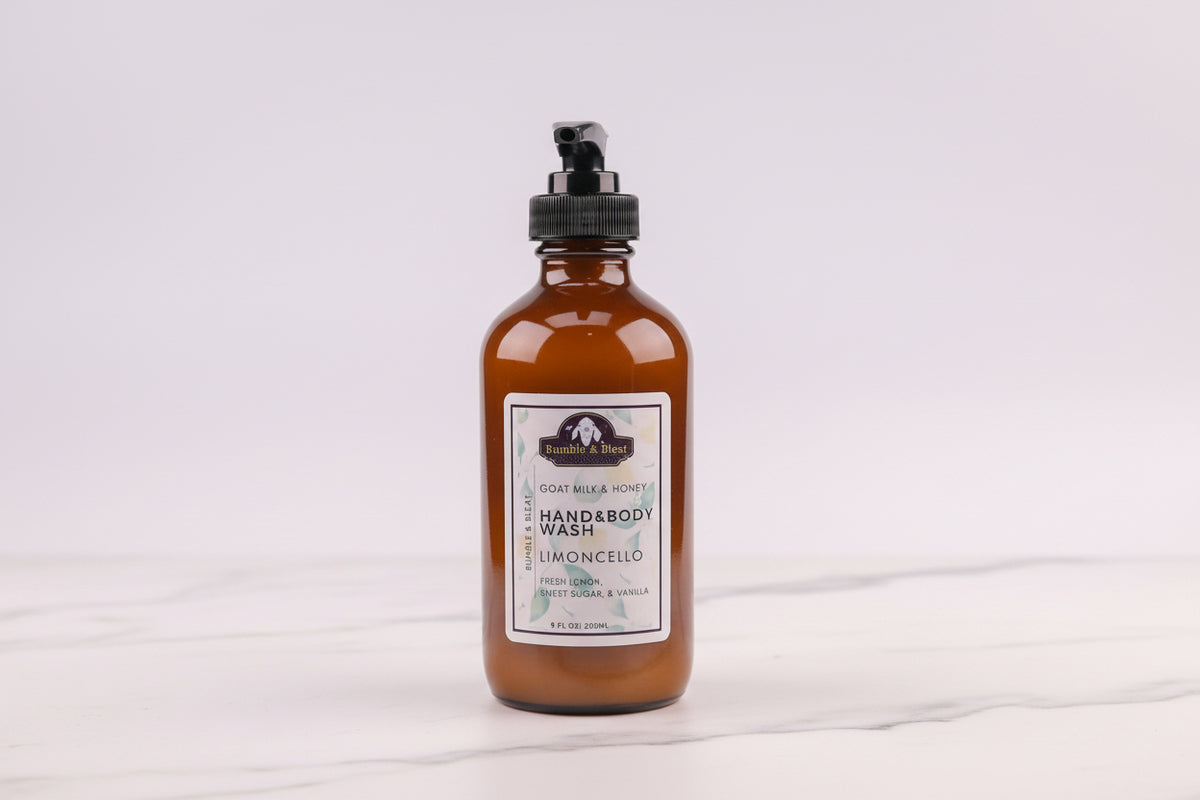 Limoncello Hand & Body Wash - Bumble & Bleat Soapery