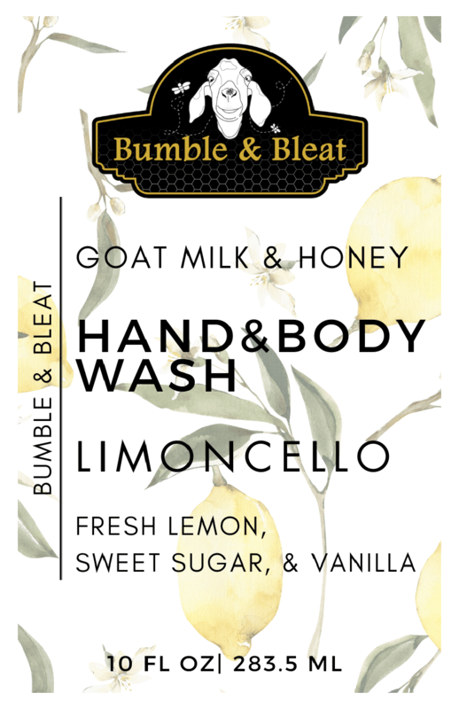 Limoncello Hand & Body Wash - Bumble & Bleat Soapery
