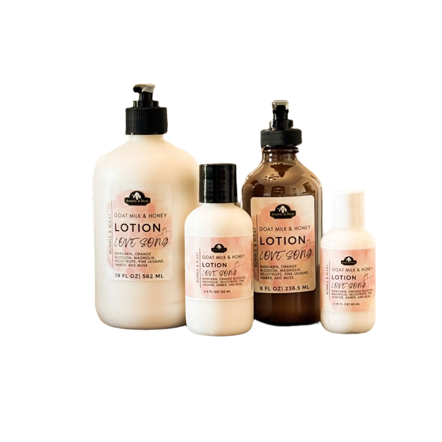 Love Song Goat Milk Lotion - Bumble & Bleat Soapery