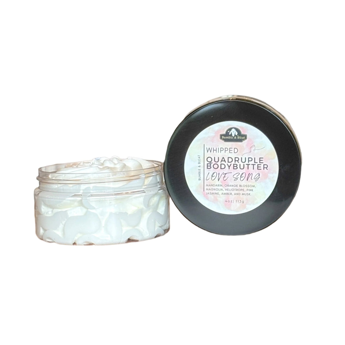 Love Song Whipped Quadruple Body Butter - Bumble & Bleat Soapery