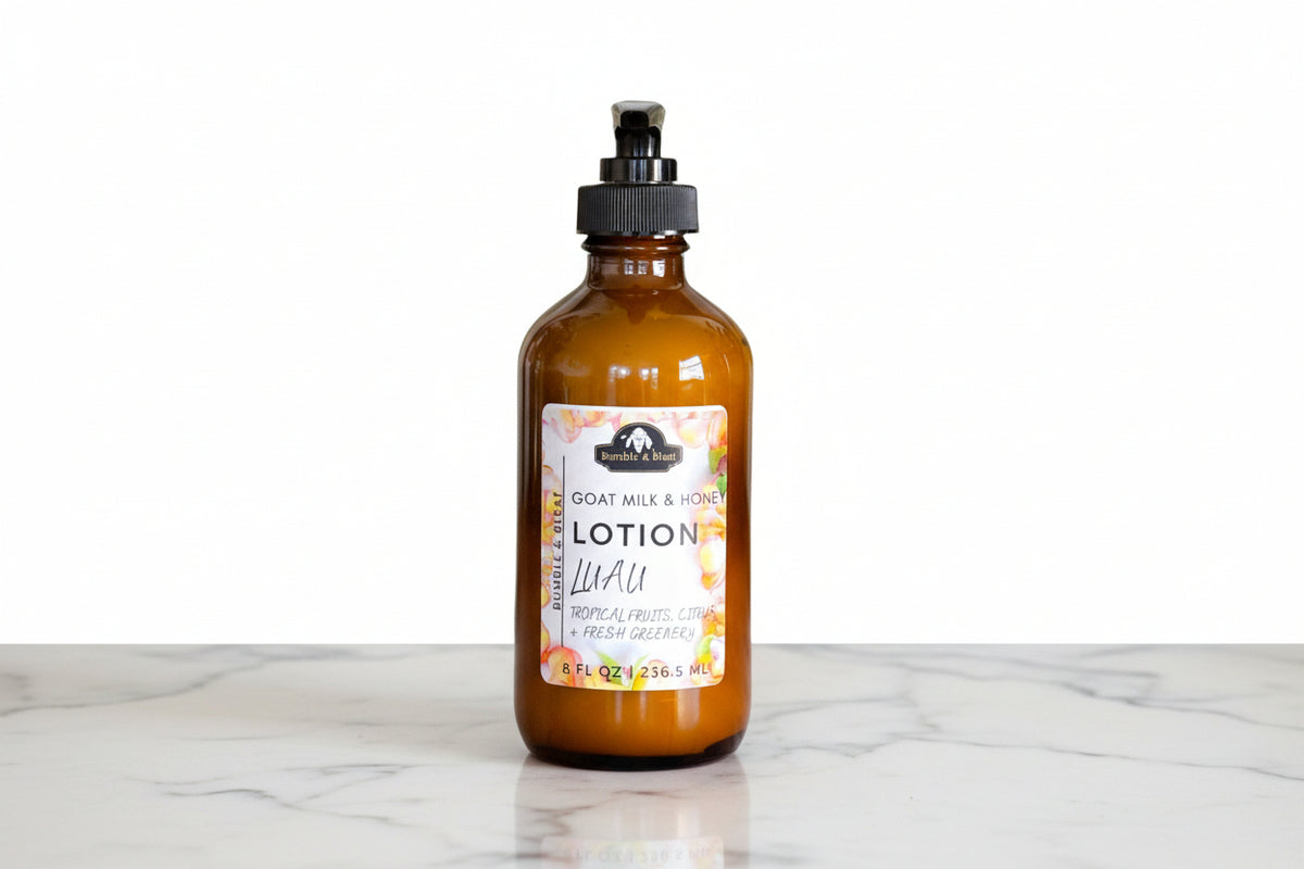 Luau Goat Milk & Honey Lotion - Bumble & Bleat Soapery
