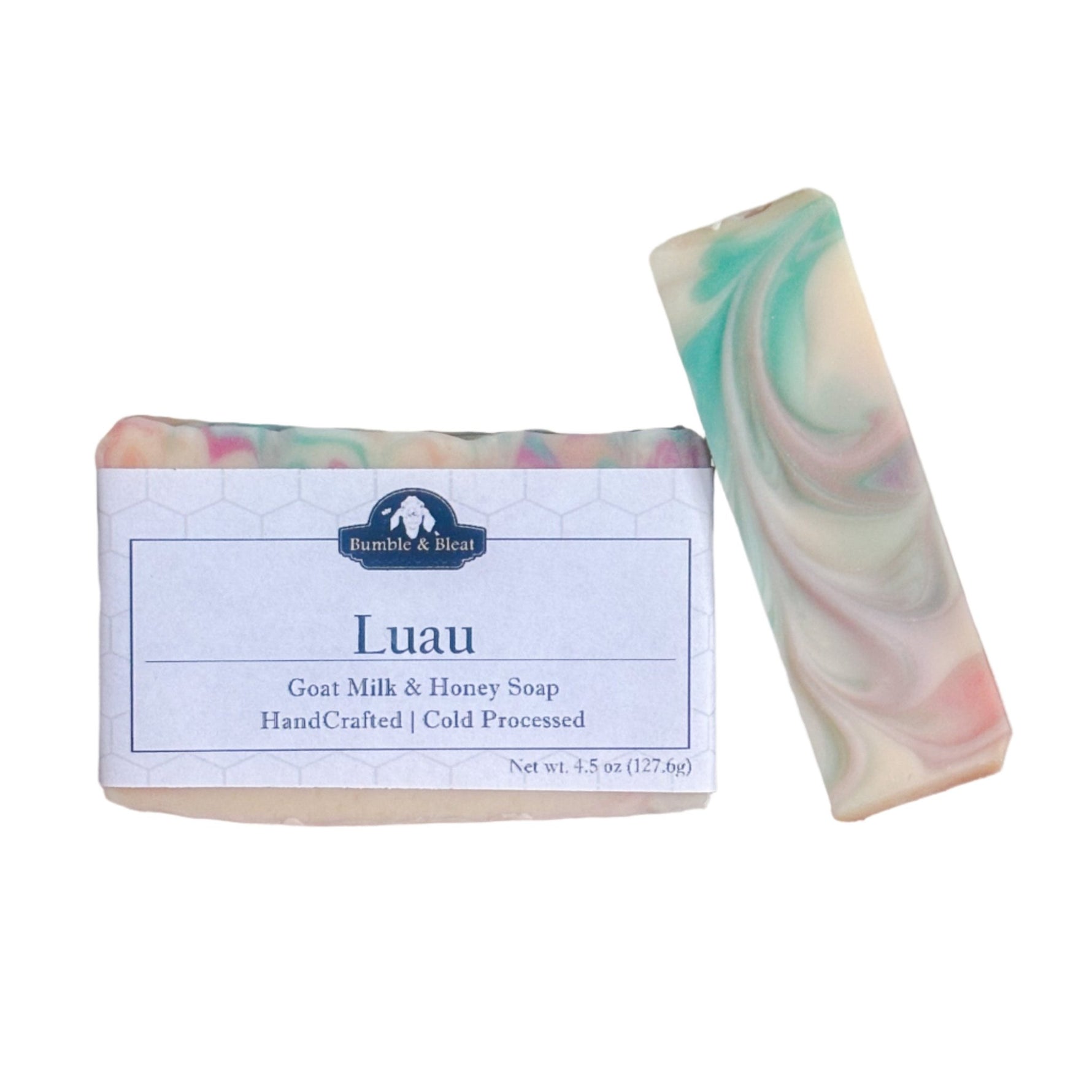 Luau Goat Milk & Honey Soap - Bumble & Bleat Soapery