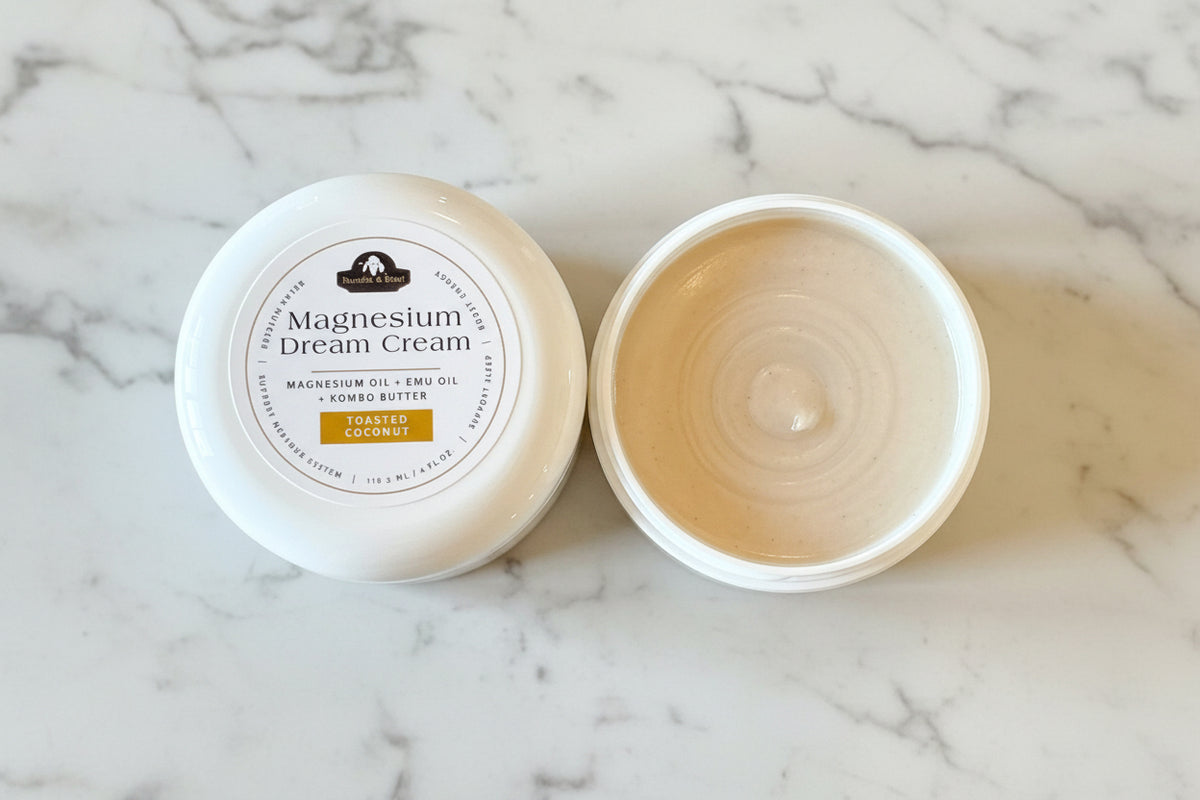 Magnesium Dream Cream - Bumble & Bleat Soapery