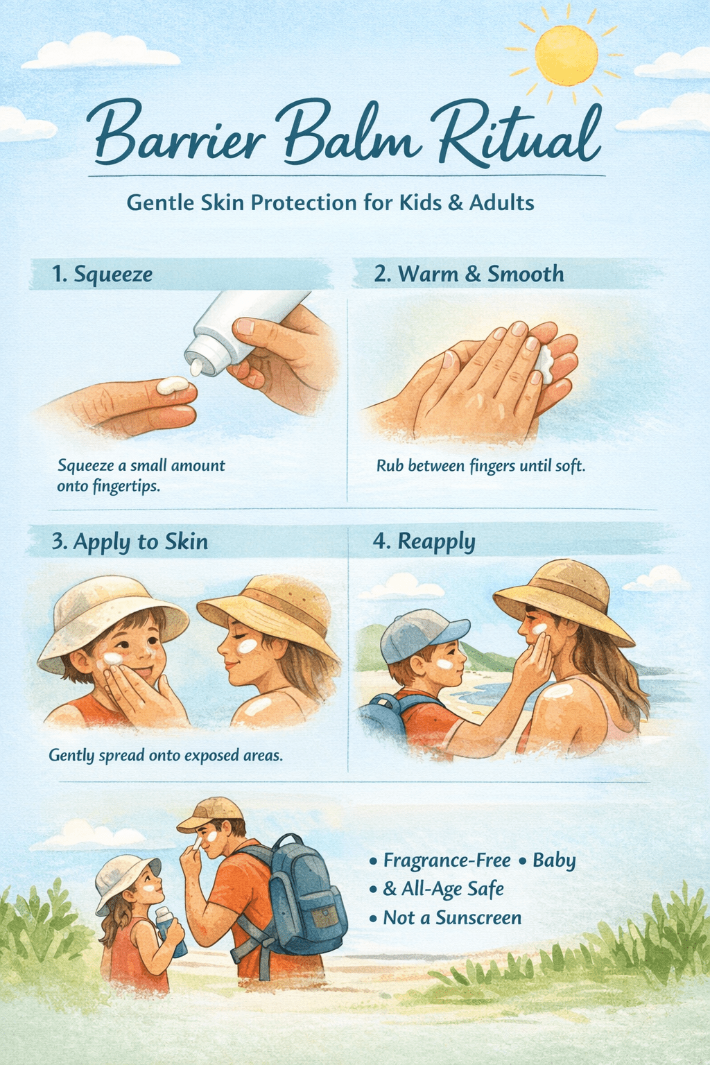 Natural Mineral Barrier Balm - Bumble & Bleat Soapery