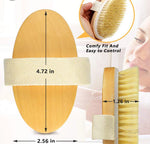 Natural Sisal Body Dry Brush - Bumble & Bleat Soapery