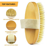 Natural Sisal Body Dry Brush - Bumble & Bleat Soapery