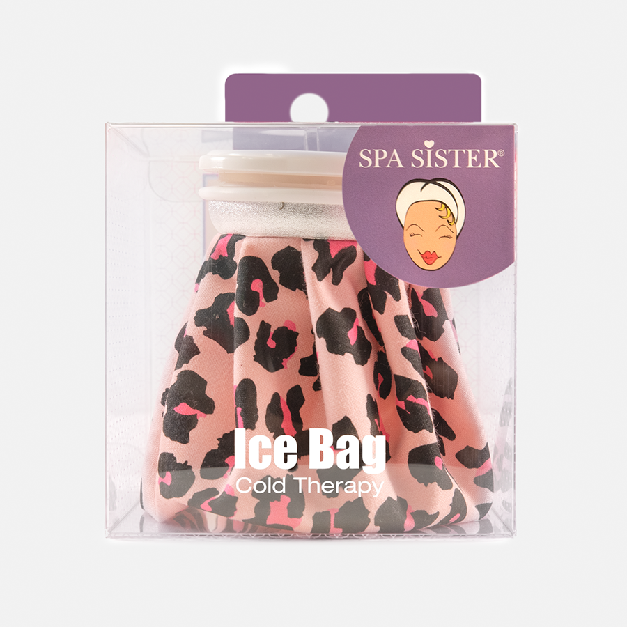 Bolsa de hielo - Leopardo rosa