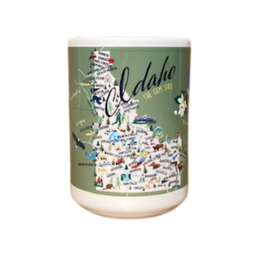 Idaho 15 onzas. Taza de ceramica