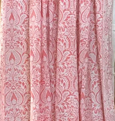 Shower Curtain Cypress Coral