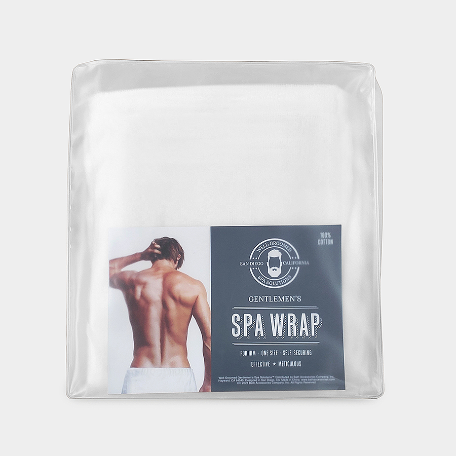 Envoltura de spa para caballeros