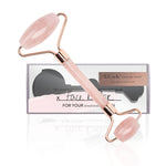 Rose Quartz Crystal Facial Roller - Bumble & Bleat Soapery