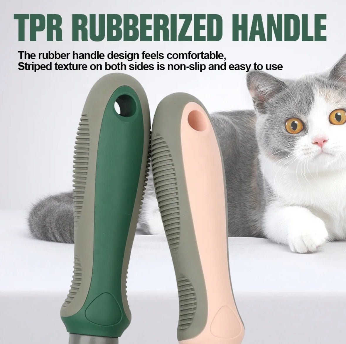 Self - Cleaning Pet Grooming Slicker Brush - Bumble & Bleat Soapery