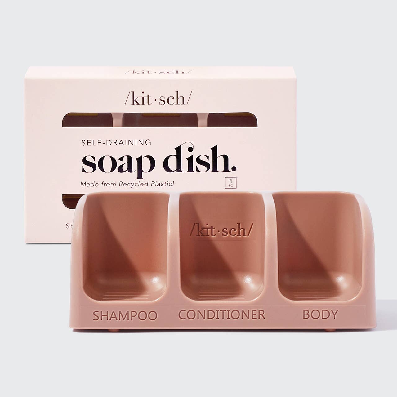Self - draining Soap Dish - Terracotta - Bumble & Bleat Soapery