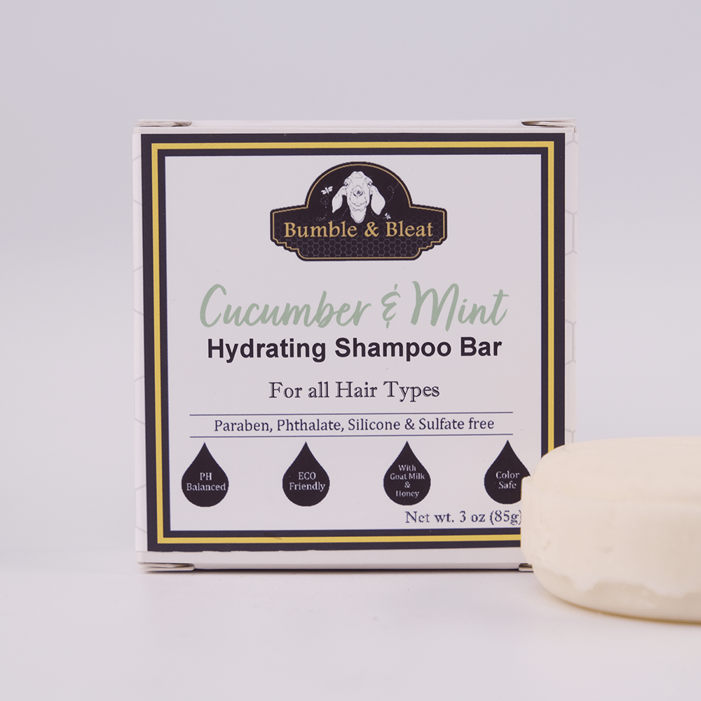 Shampoo Bars: Hydrating & Conditioning Formula - Bumble & Bleat Soapery