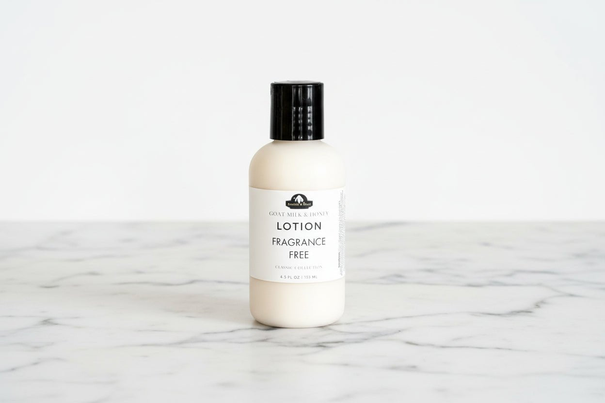 Simply Fragrance Free Goat Milk & Honey Lotion - Bumble & Bleat Soapery