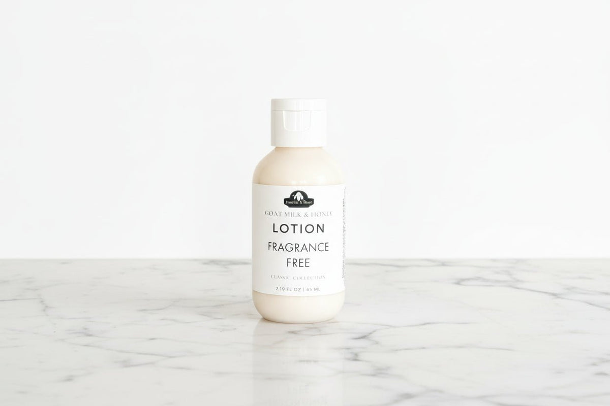 Simply Fragrance Free Goat Milk & Honey Lotion - Bumble & Bleat Soapery
