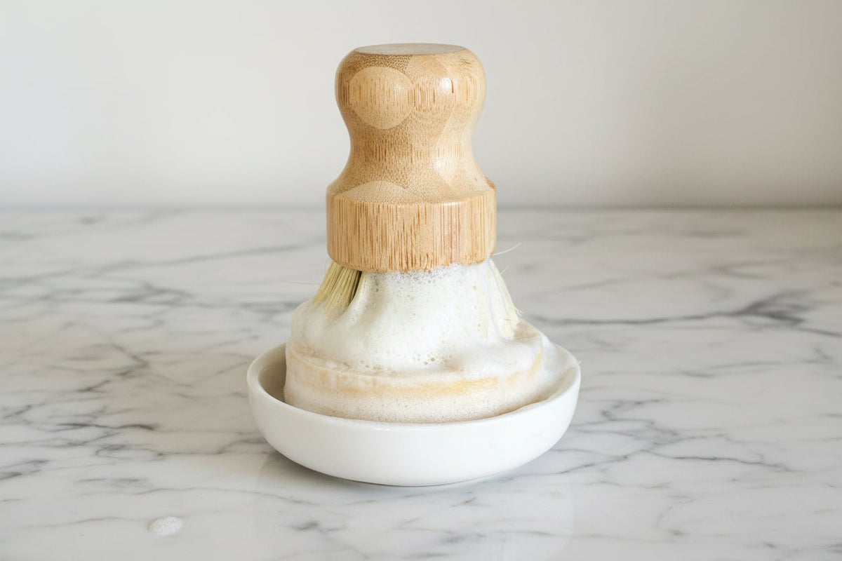 Solid Dish Soap Bar – Plastic - Free, Long - Lasting Grease - Cutting Kitchen Soap - Bumble & Bleat Soapery