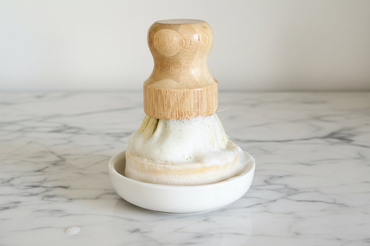 Solid Dish Soap Bar – Plastic - Free, Long - Lasting Grease - Cutting Kitchen Soap - Bumble & Bleat Soapery