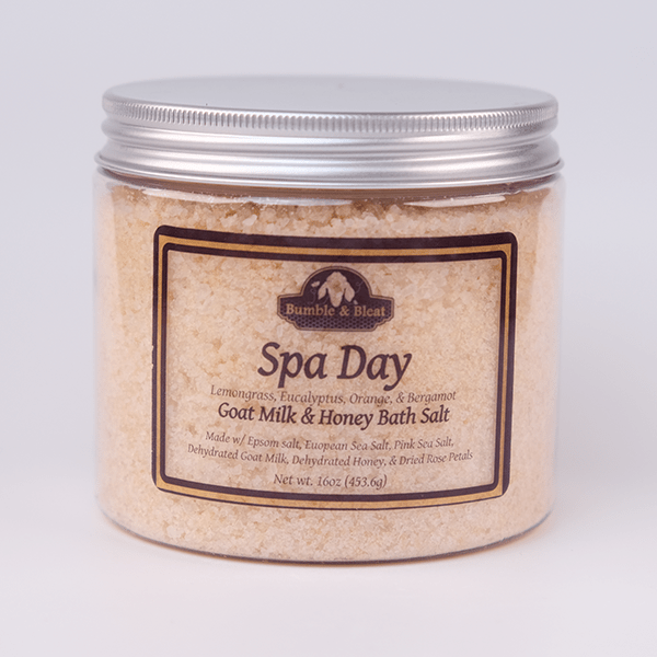 Spa Day Goat Milk & Honey Mineral Bath - Bumble & Bleat Soapery