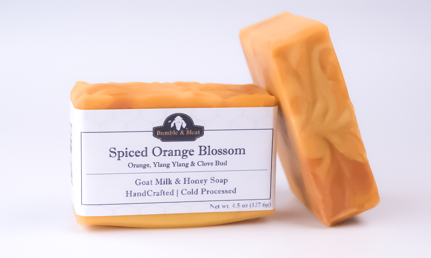 Spiced Orange Blossom Goat Milk & Honey Soap - Bumble & Bleat Soapery