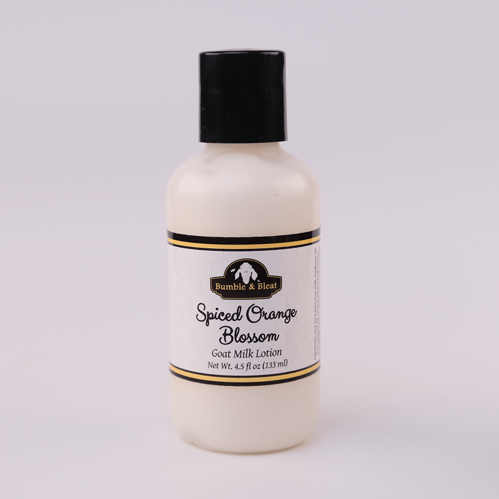 Spiced Orange Blossom Goat Milk Lotion - Bumble & Bleat Soapery