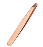 Stainless Steel Slanted Eyebrow Tweezer - Bumble & Bleat Soapery