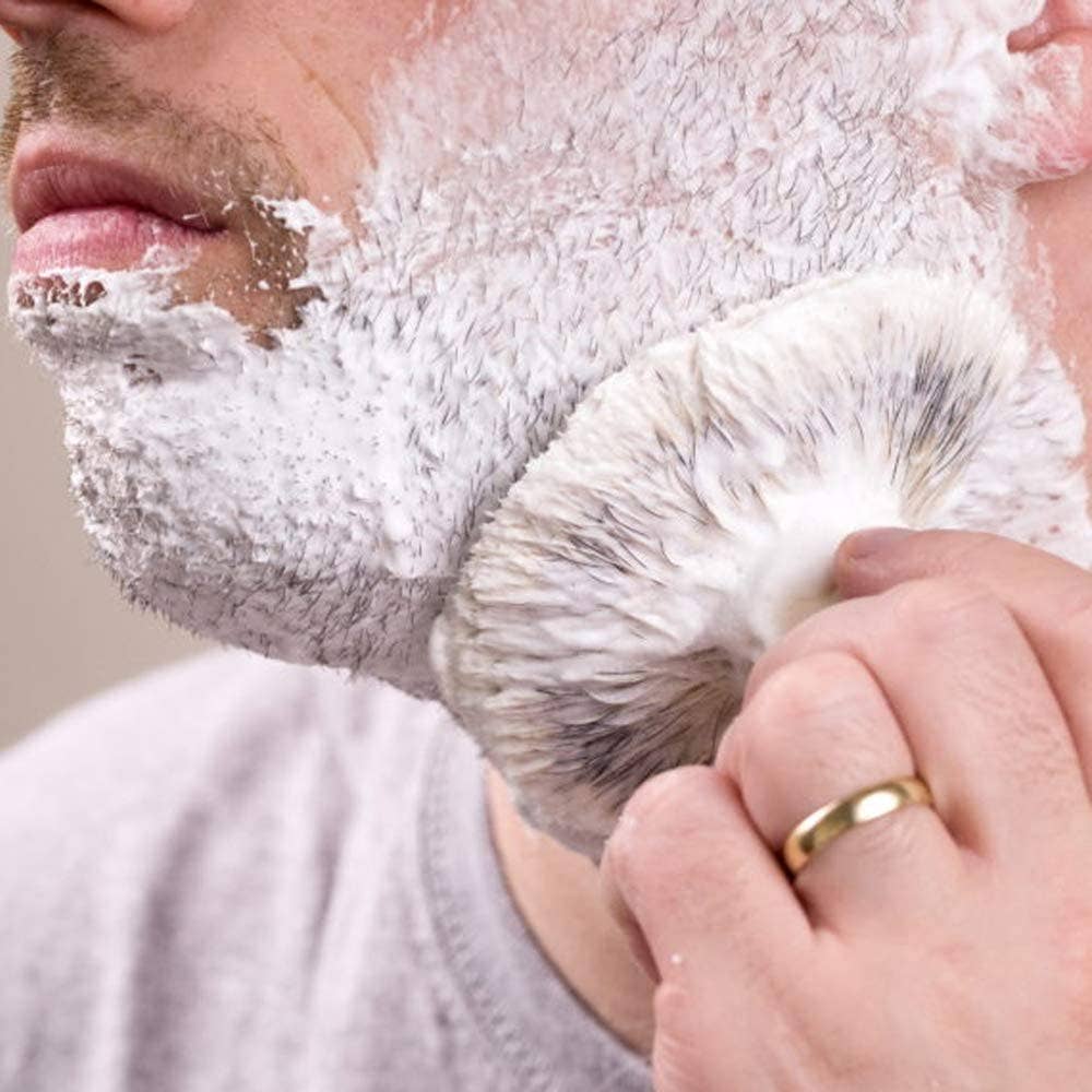 Super Badger Hair Shaving Brush - Wood Handle - Bumble & Bleat Soapery