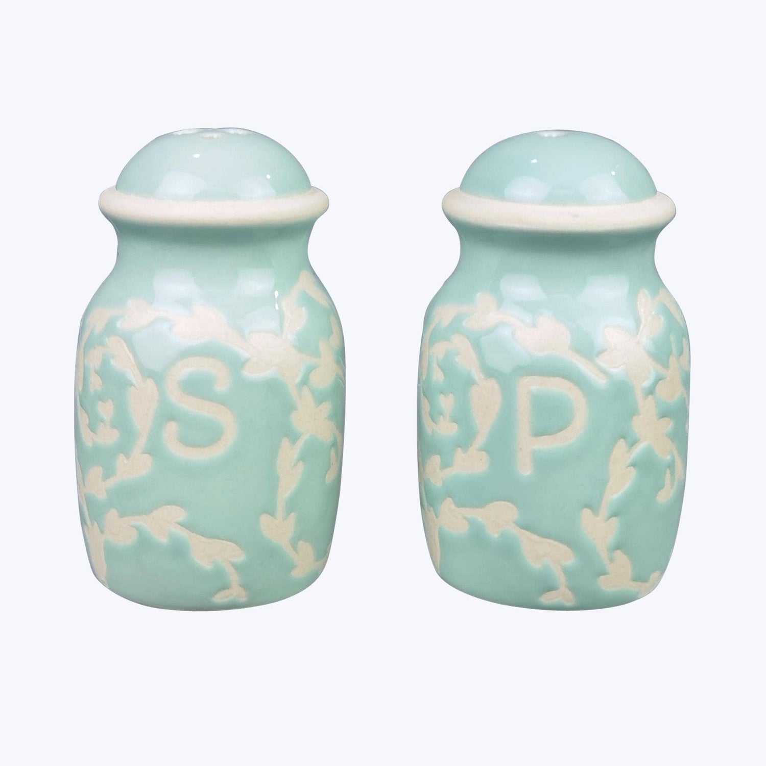 Turquoise Country Ceramic S&P - Bumble & Bleat Soapery