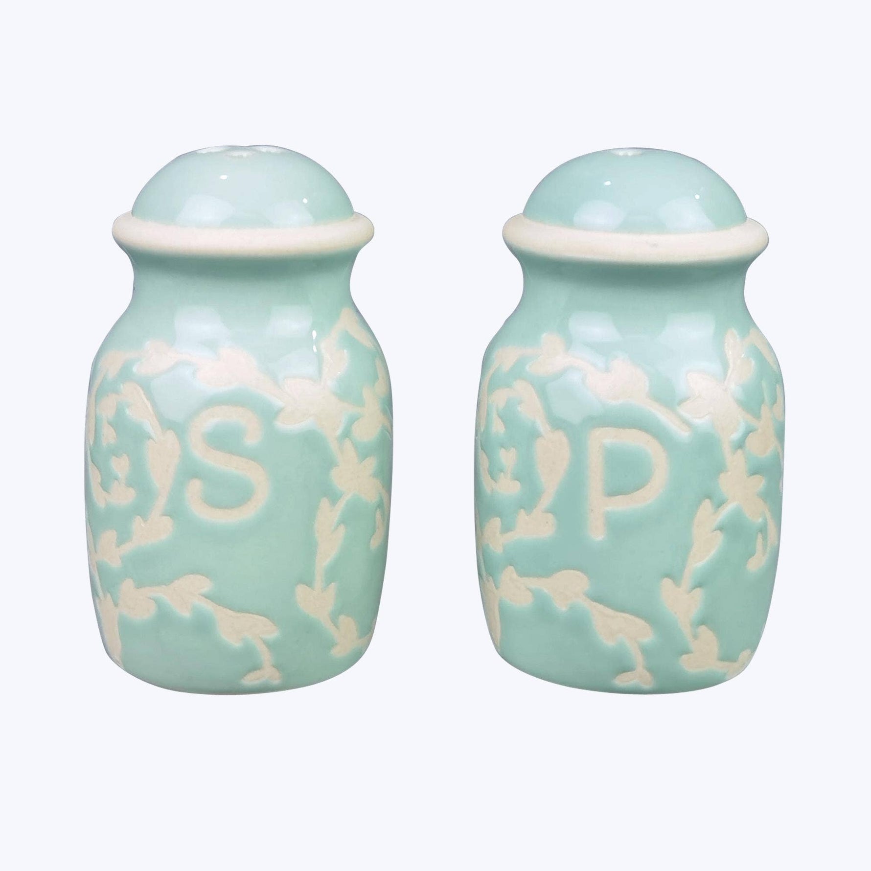 Turquoise Country Ceramic S&P - Bumble & Bleat Soapery
