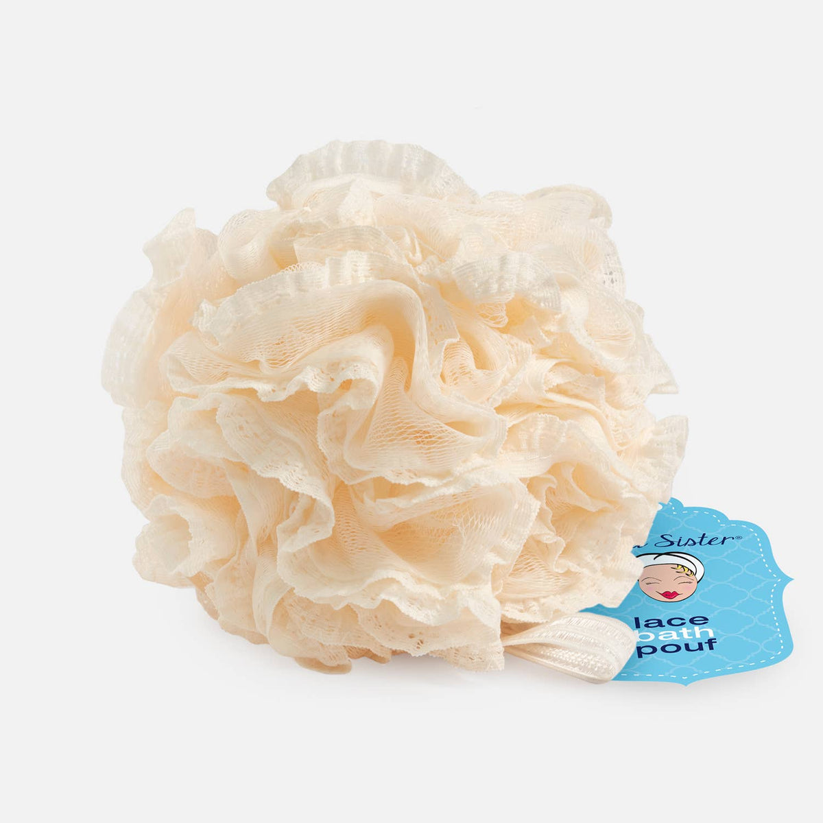 Vintage Lace Bath Pouf - Bumble & Bleat Soapery