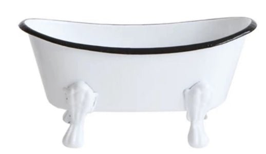 Vintage Metal Bathtub Soap Dish 8 Colors - Bumble & Bleat Soapery