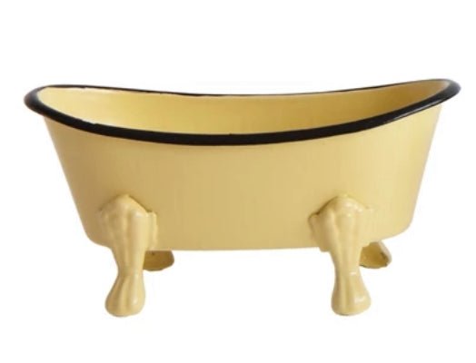 Vintage Metal Bathtub Soap Dish 8 Colors - Bumble & Bleat Soapery