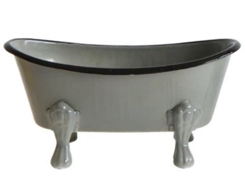 Vintage Metal Bathtub Soap Dish 8 Colors - Bumble & Bleat Soapery