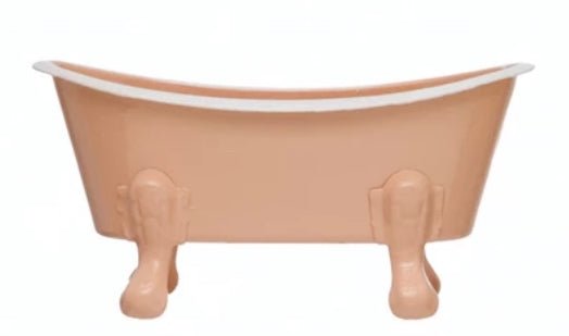 Vintage Metal Bathtub Soap Dish 8 Colors - Bumble & Bleat Soapery
