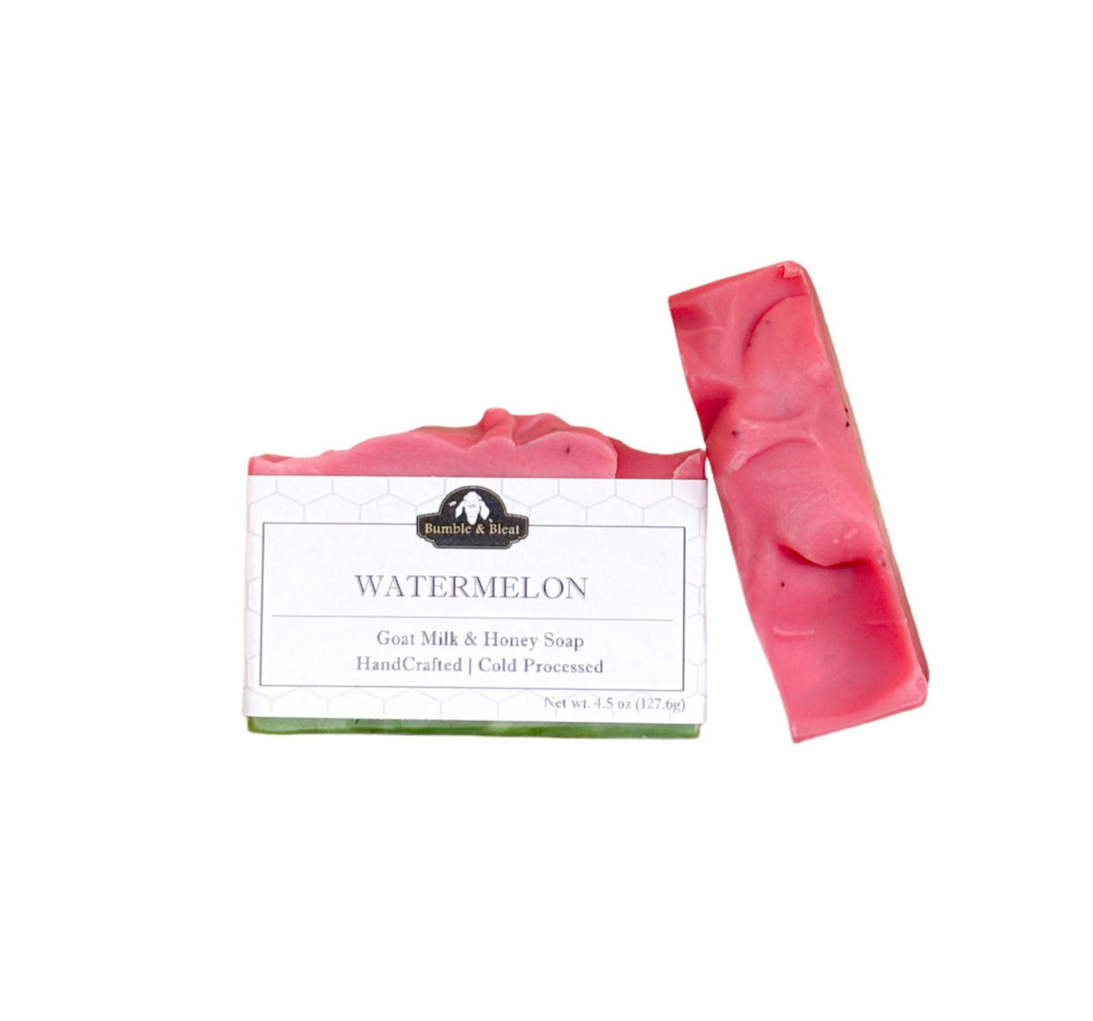 Watermelon Bar Soap - Bumble & Bleat Soapery